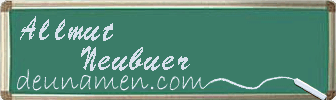 Allmut Neubuer Visitenkarte